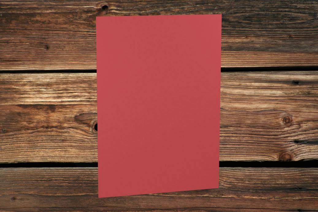 Papier A4 210x297 mm Rot gerippt 100 g/qm